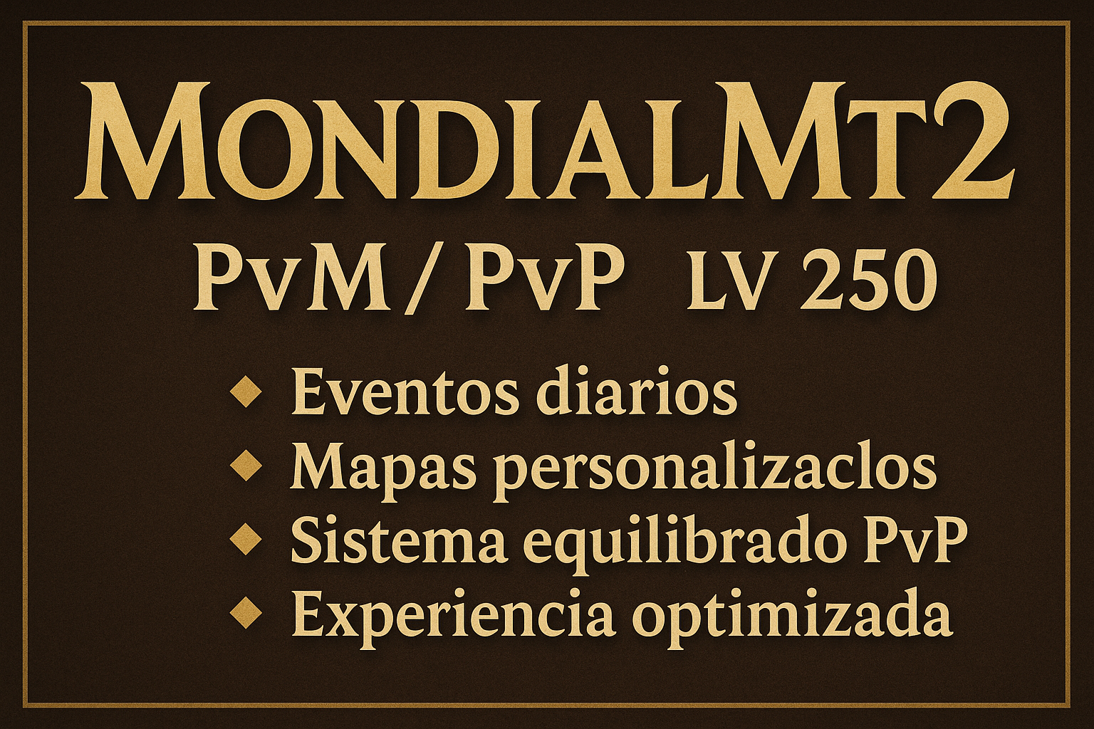 MondialMT2 Listo para la mejor experiencia ?