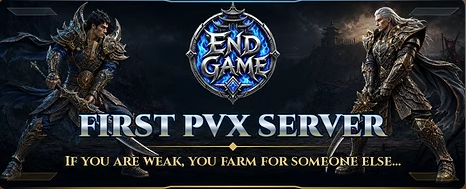 Endgame - First PVX Server - Metin2 Pserver Banner | PvP | Max Lv 105