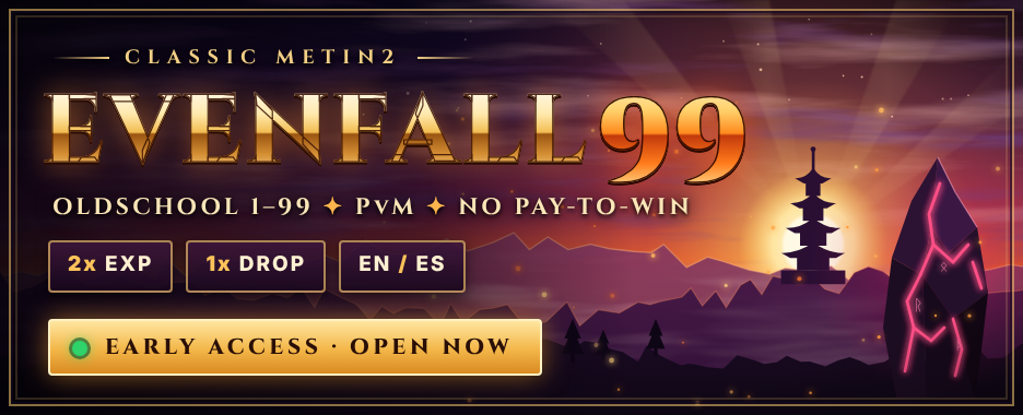 Evenfall99 | Oldschool 1-99 | PvM | No P2W