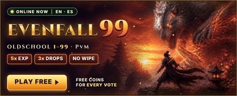Evenfall99 | Oldschool 1-99 | PvM | EN/ES